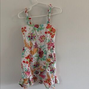 Janie and Jack Floral Ruffle Dress